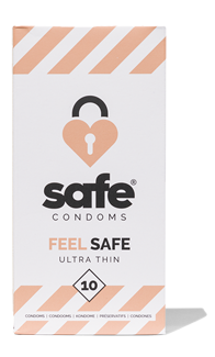 Safe Condooms Ultra Dun Feel Safe Ultra Thin 10 stuks